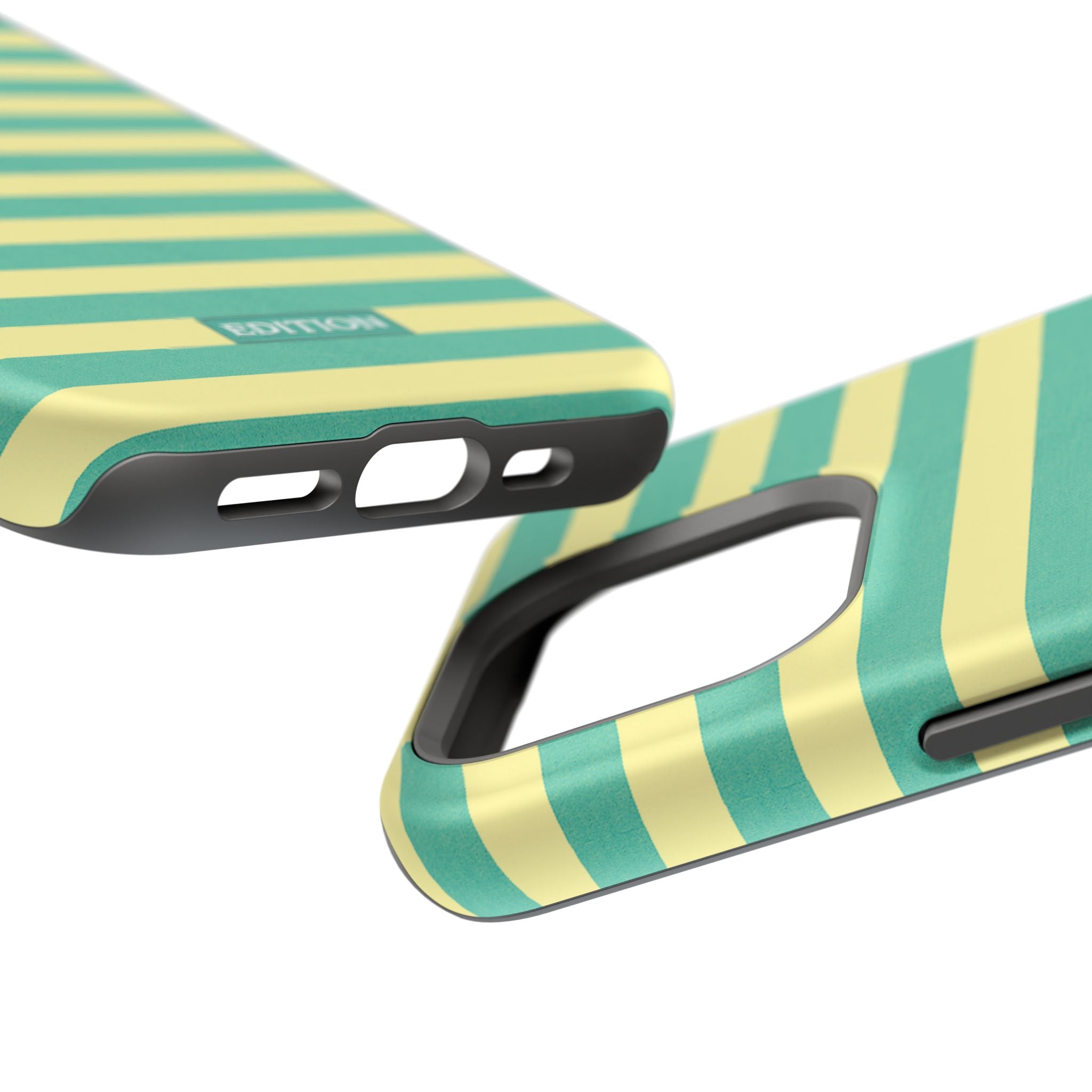 Teal Stripe Case