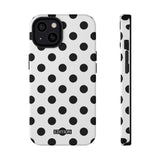 Black and White Polka Dot Case