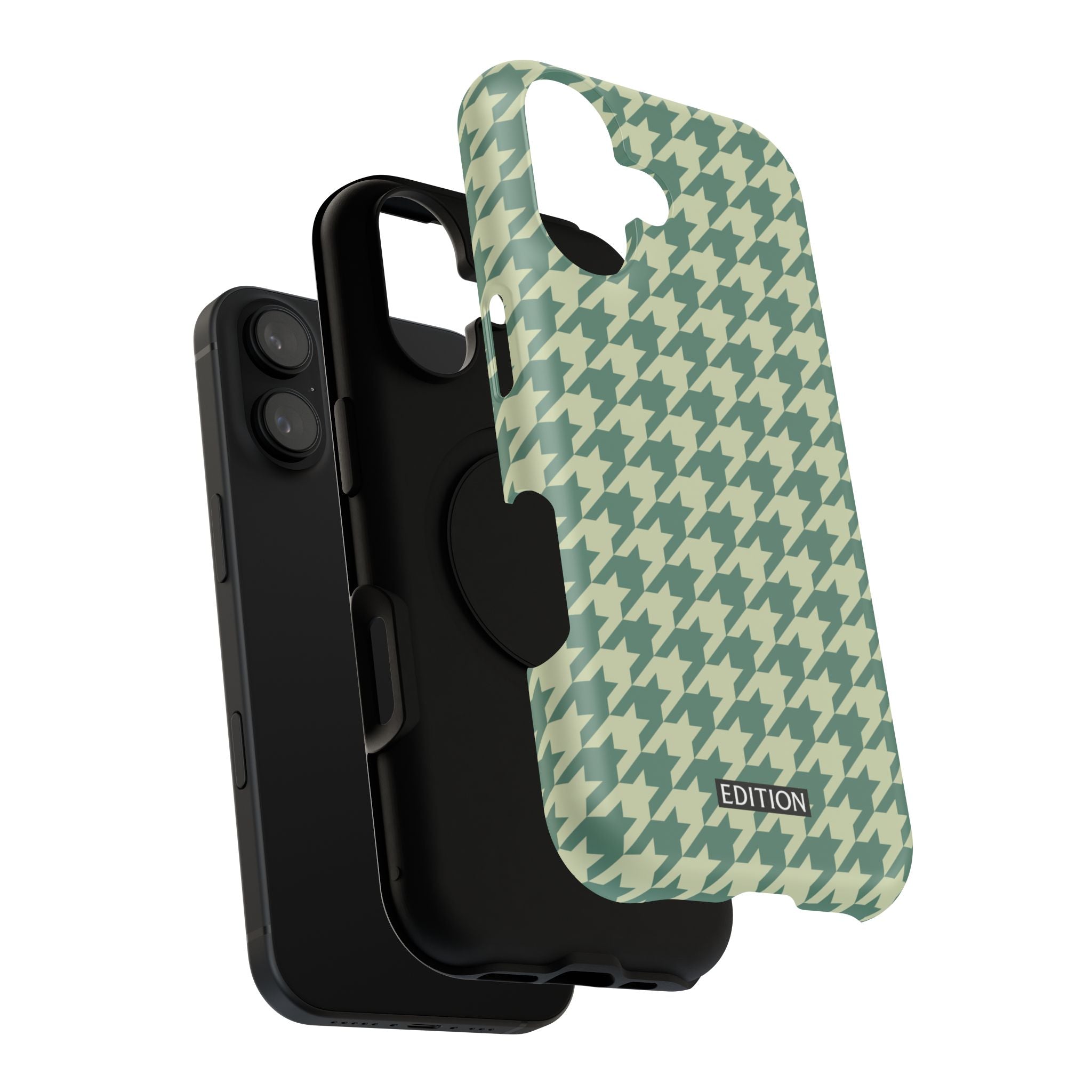 Key Lime Pie Houndstooth Case