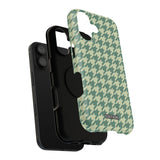 Key Lime Pie Houndstooth Case