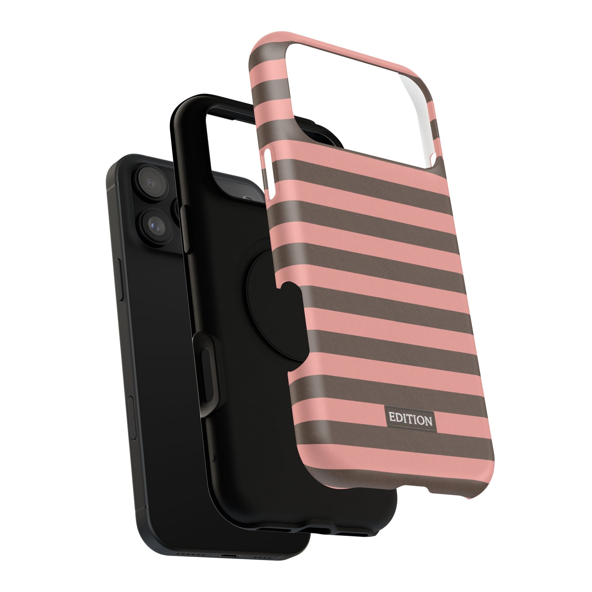Peach Stripe Case