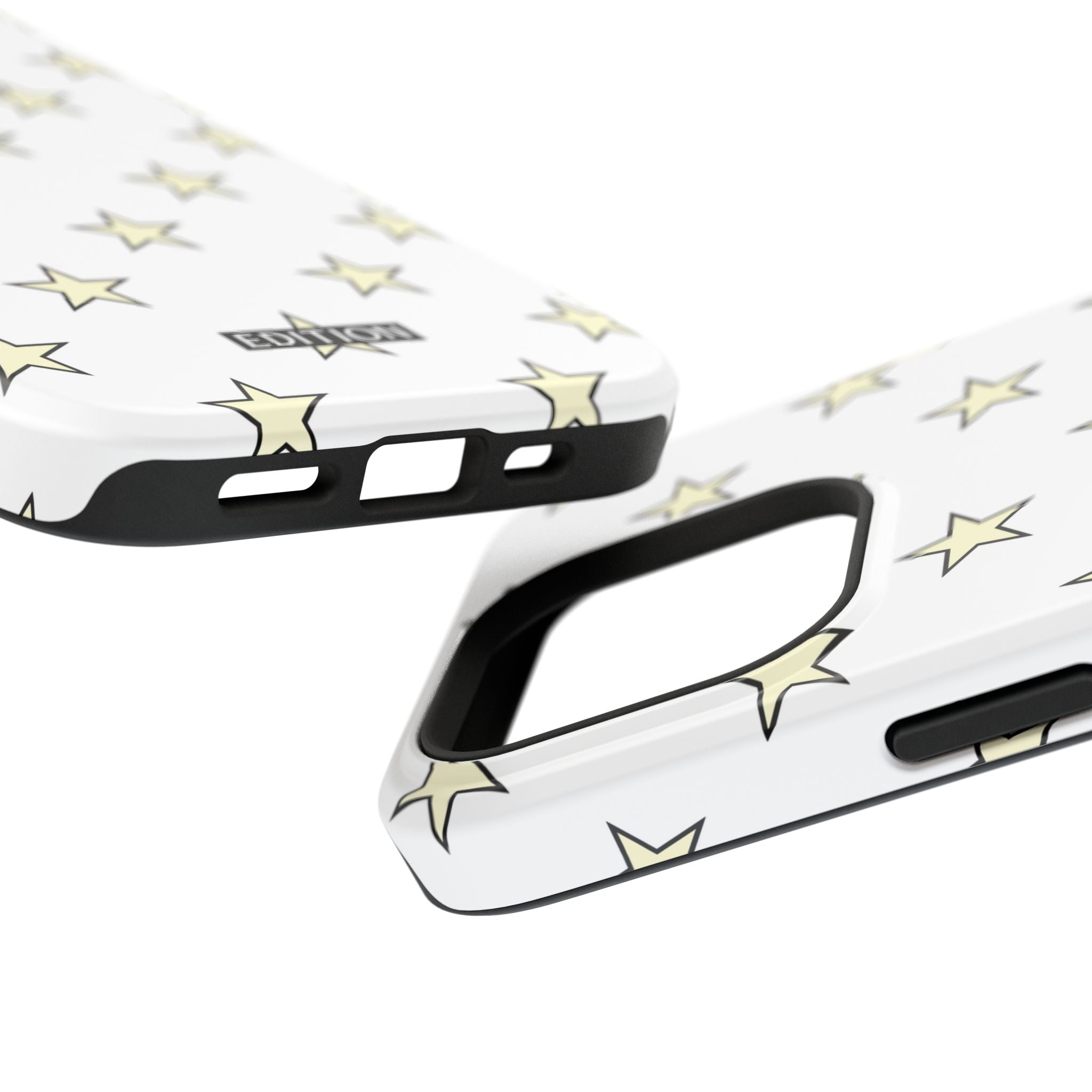 Yellow and White Star Case
