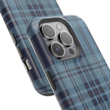 Navy Plaid Case