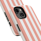 Peach Beach Stripe Case