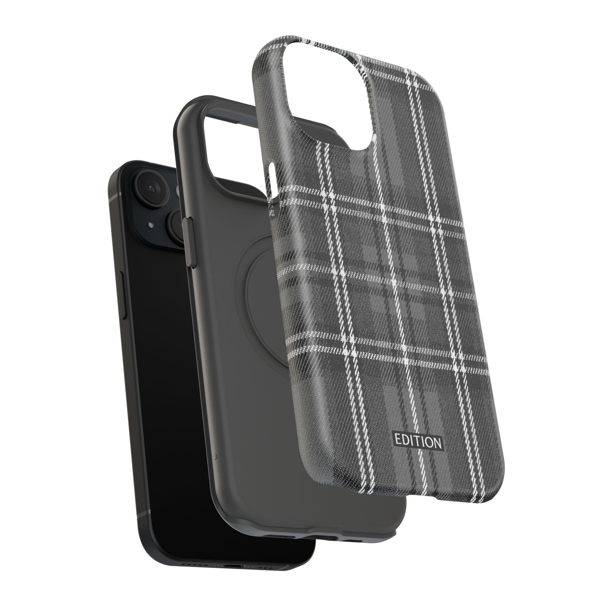 Grey Plaid Case