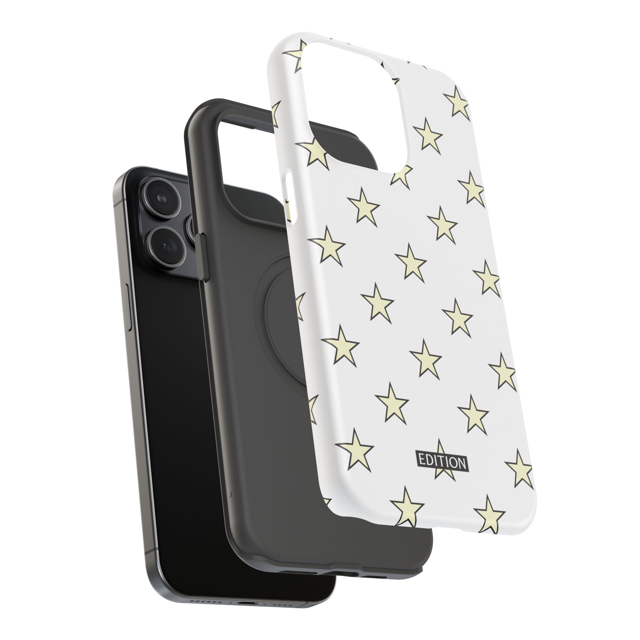 Yellow and White Star Case