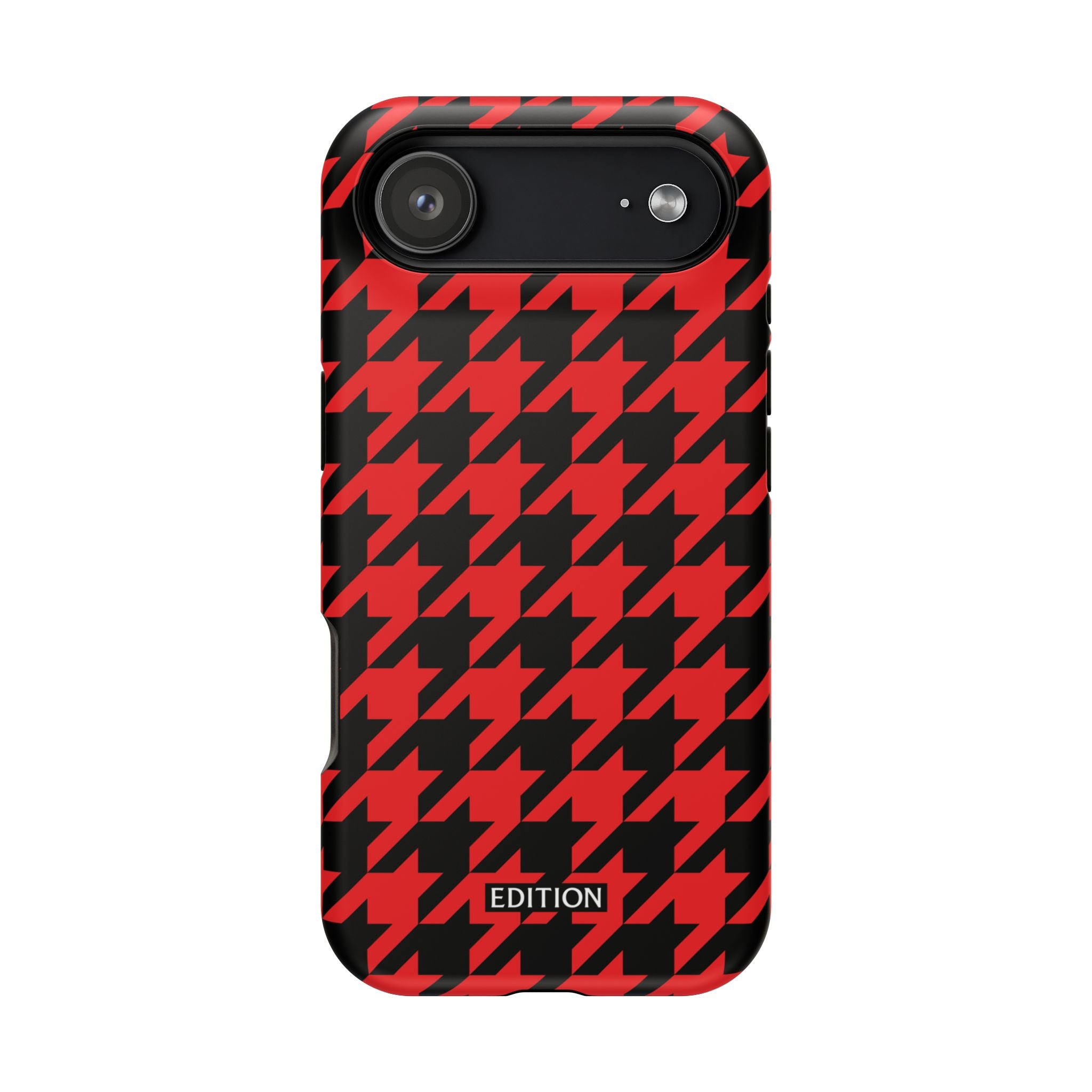 Red Houndstooth Case