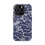 Navy Lace Case
