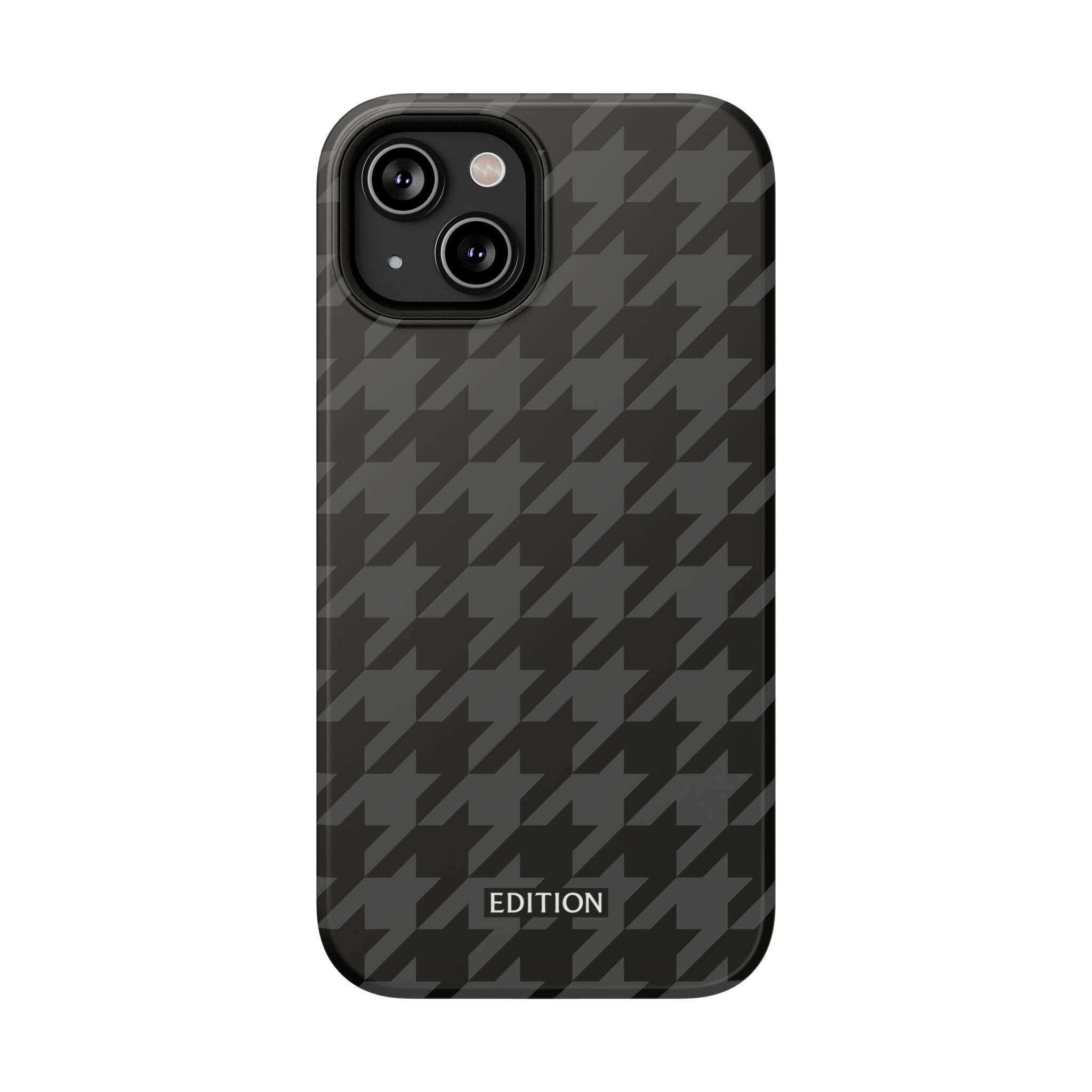Grey Houndstooth Case