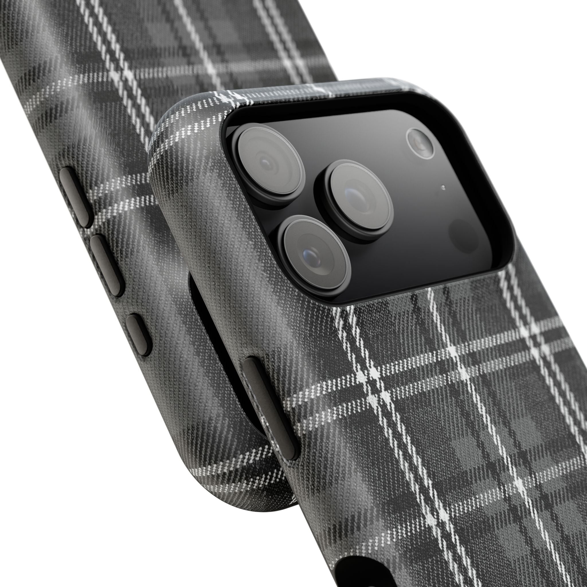 Grey Plaid Case