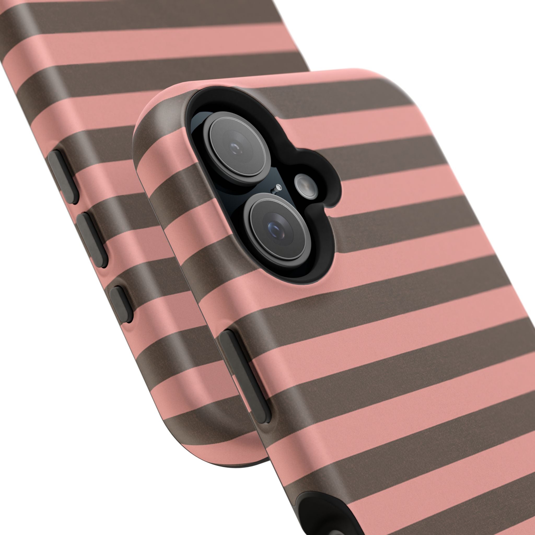 Peach Stripe Case