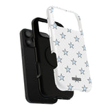Blue and White Star Case