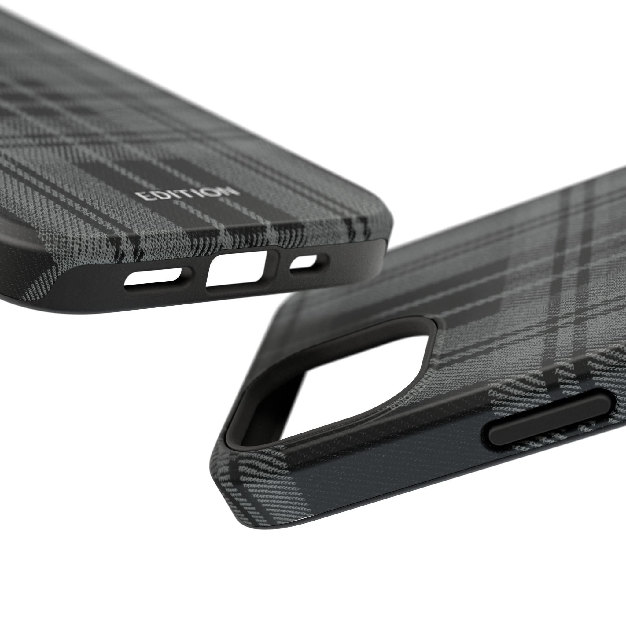 Black Plaid Case