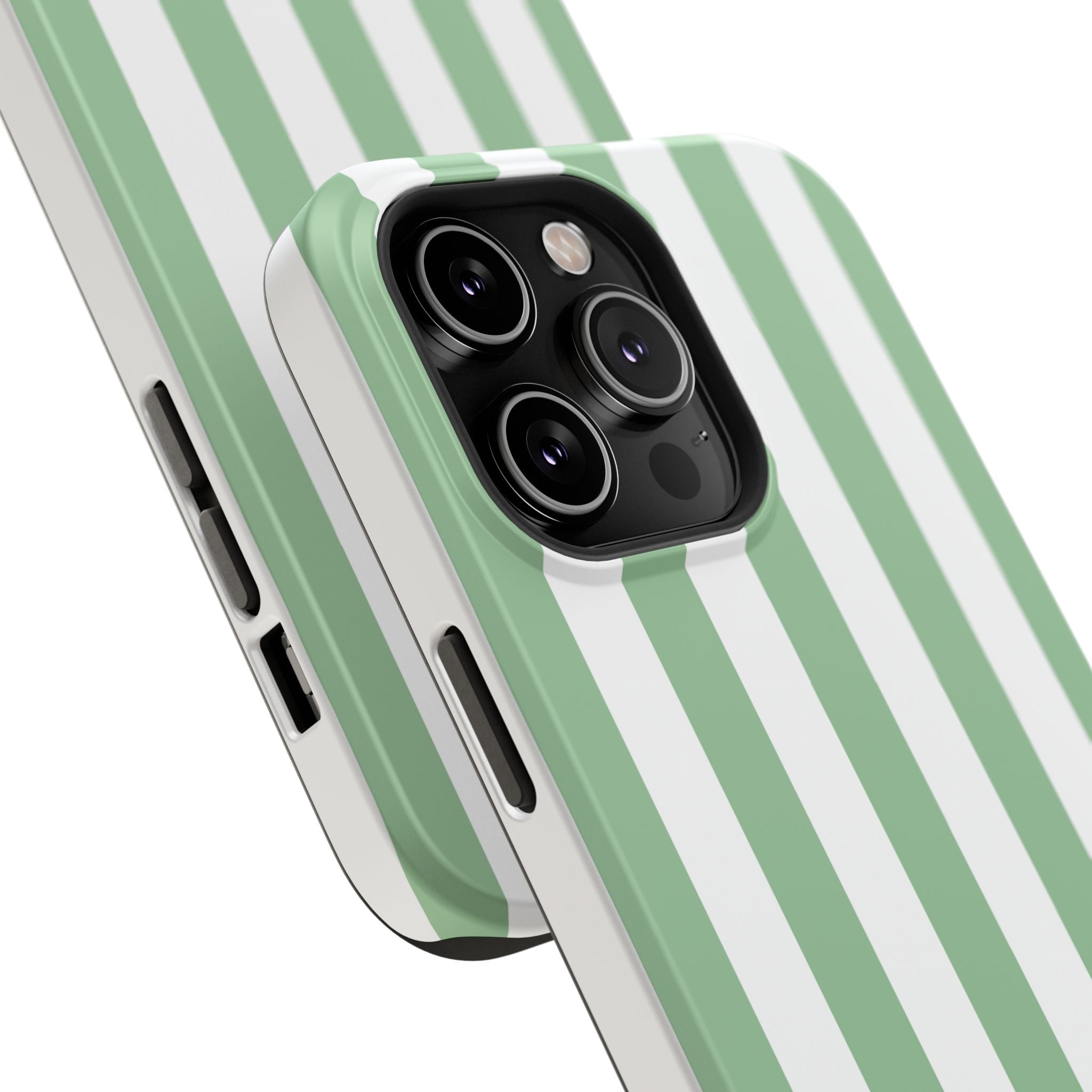 Green Beach Stripe Case