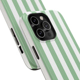 Green Beach Stripe Case