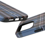Blue and Pink Plaid Case