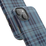 Navy Plaid Case