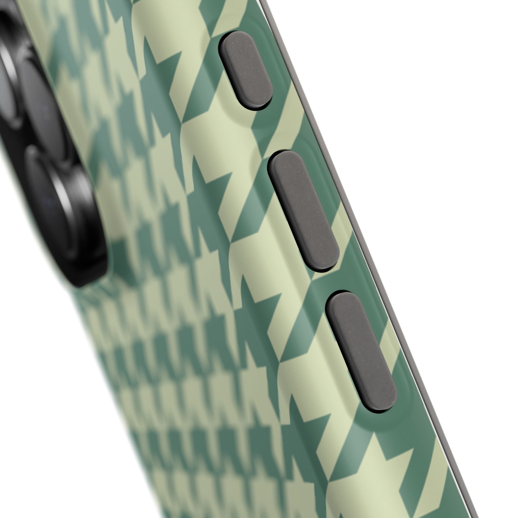 Key Lime Pie Houndstooth Case