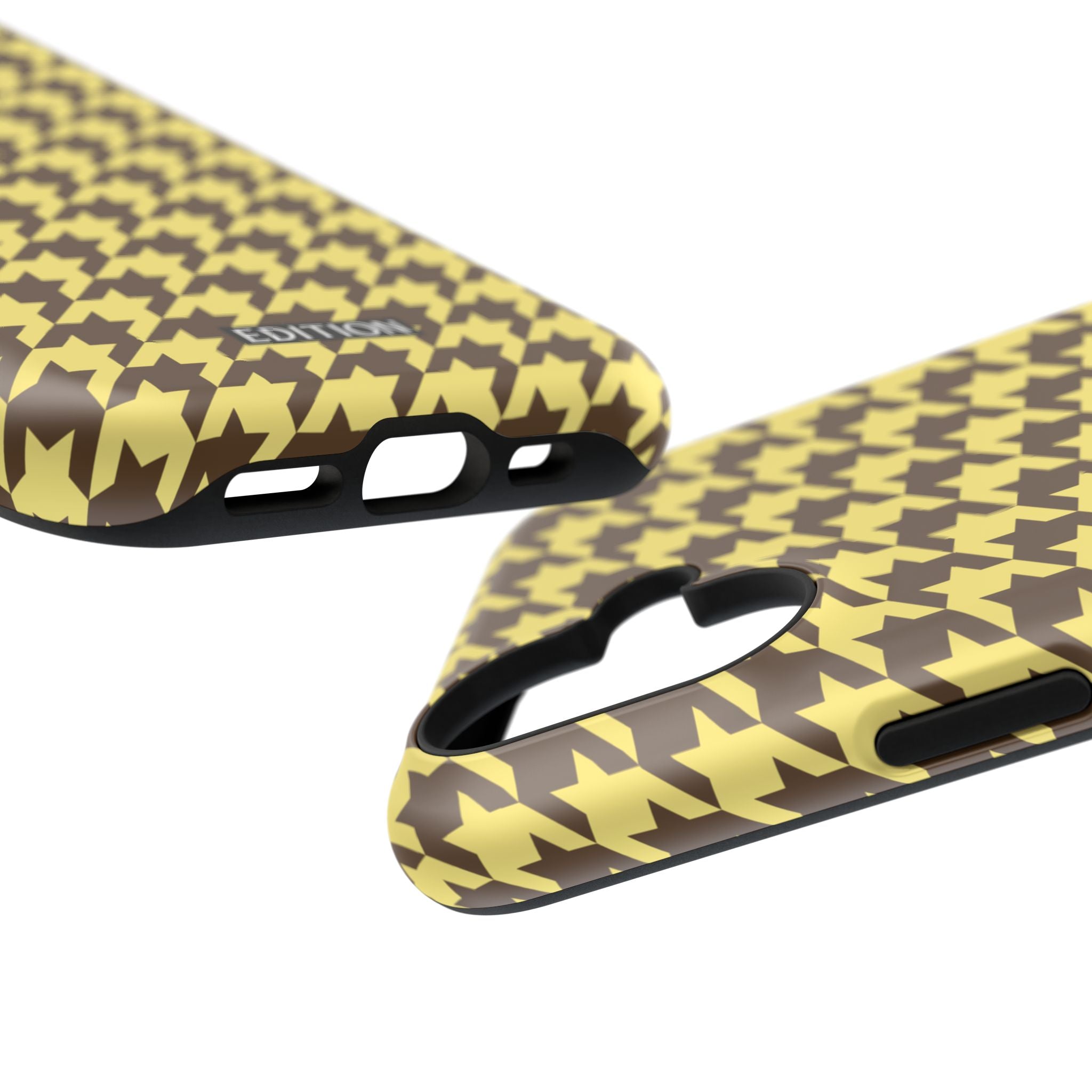Banana Split Houndstooth Case
