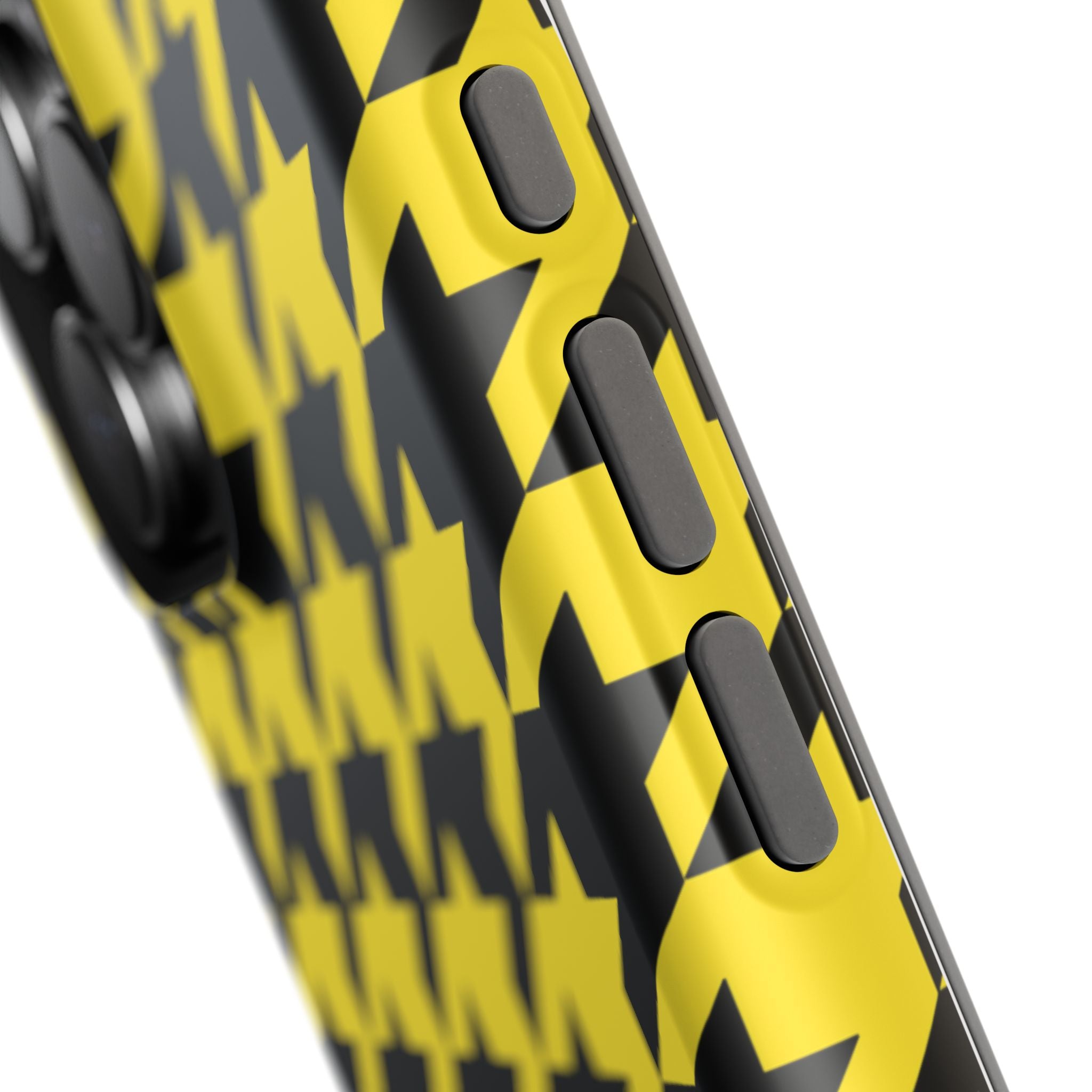 Yellow Houndstooth Case