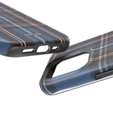 Blue and Pink Plaid Case