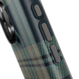 Green and Blue Plaid Case