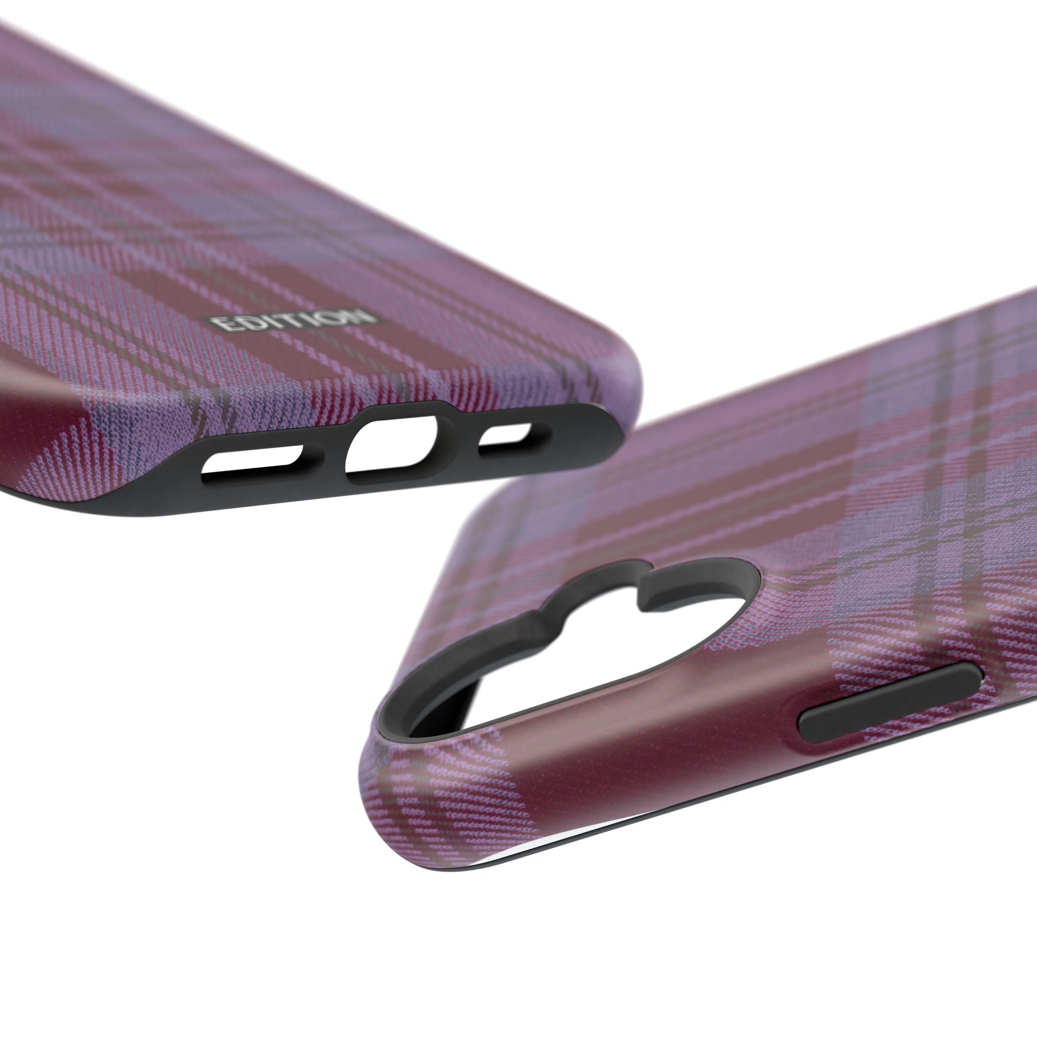 Magenta Plaid Case