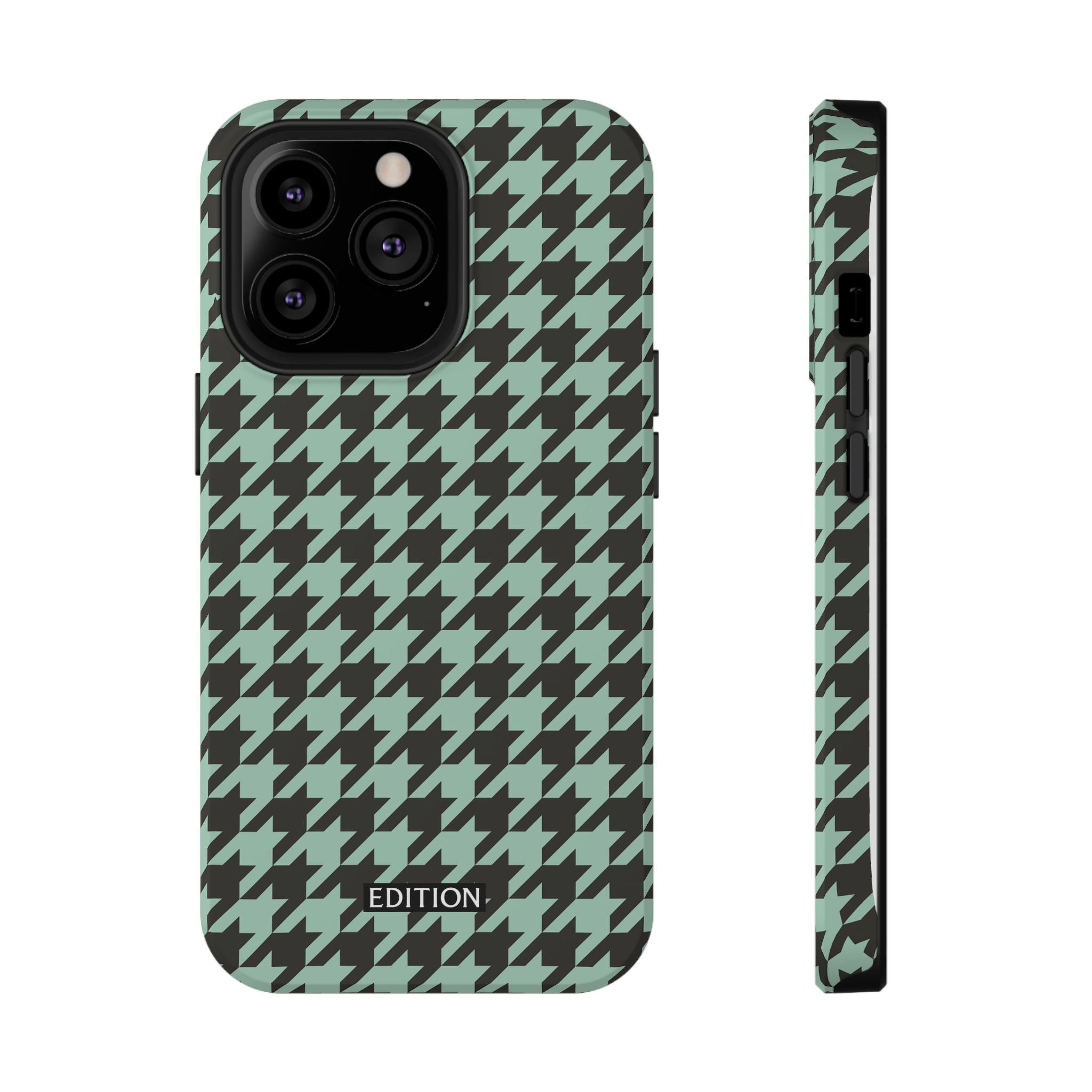Mint Chip Houndstooth Case