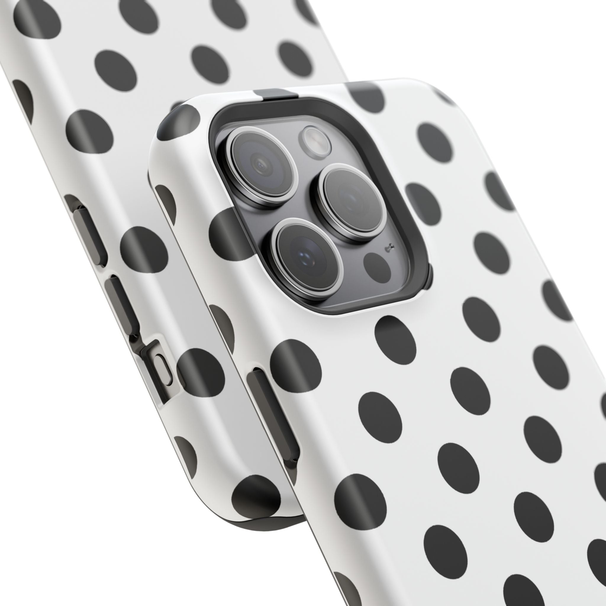 Black and White Polka Dot Case