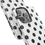 Black and White Polka Dot Case
