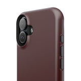 Dark Red Solid Case